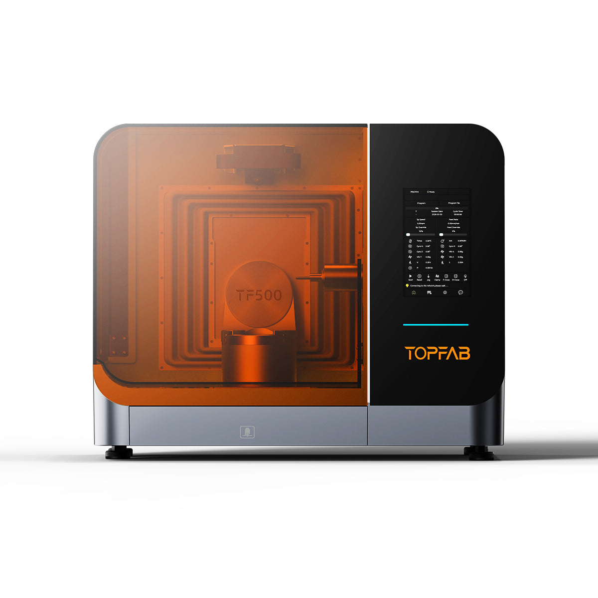 TOPFAB TF500 Desktop 5-Axis AI-CNC-Orange
