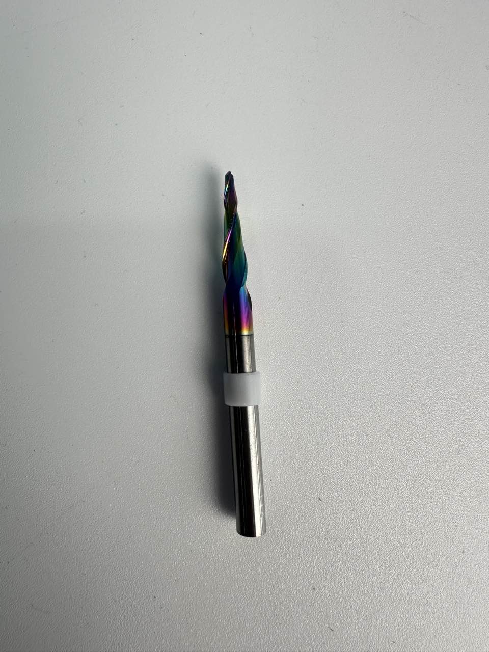 2mm Solid Carbide Tapered Ball Nose End Mill (5° Taper, Extended Length)